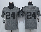 Women Limited Nike Carolina Panthers #24 Norman Stitched Gridiron Gray Jersey,baseball caps,new era cap wholesale,wholesale hats